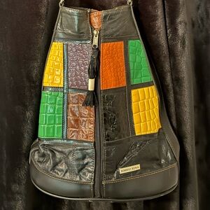 Roberto Romero Multicolor Leather Bag